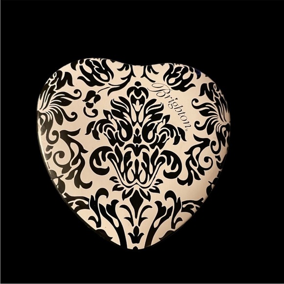 Vintage Brighton Pebble Pave Swarovski Crystal Gunmetal Necklace/Earring Set - Picture 9 of 10